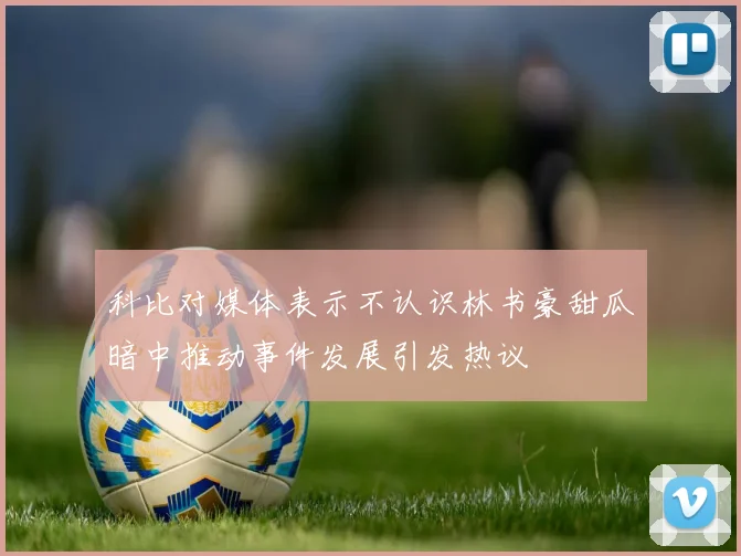 科比对媒体表示不认识林书豪甜瓜暗中推动事件发展引发热议